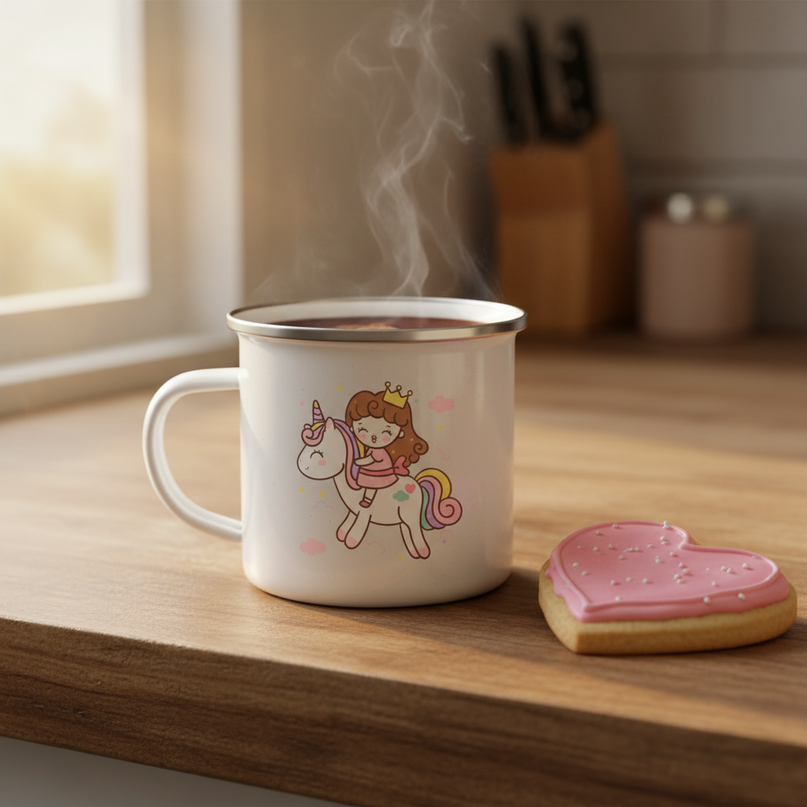 unicorn mug for toddlers - lifestyle