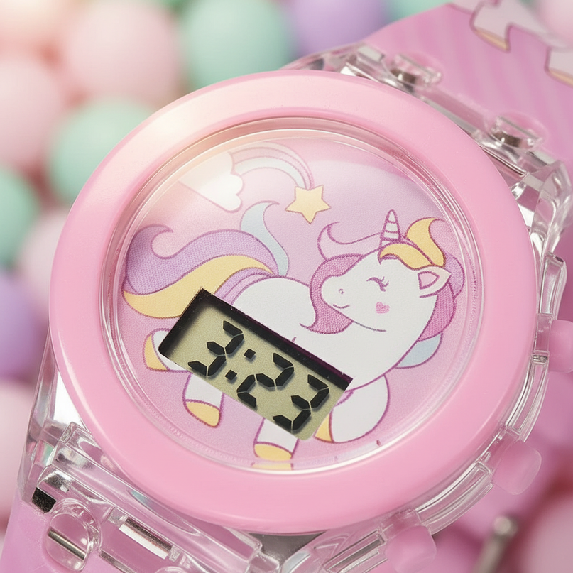 unicorn music watch - detail