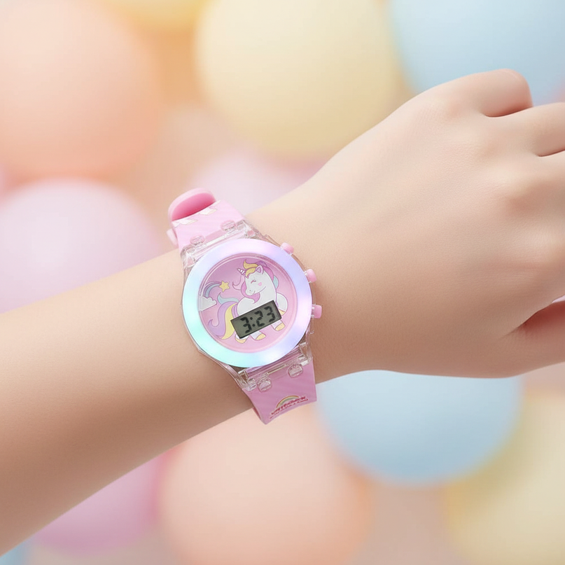 unicorn music watch - in-use