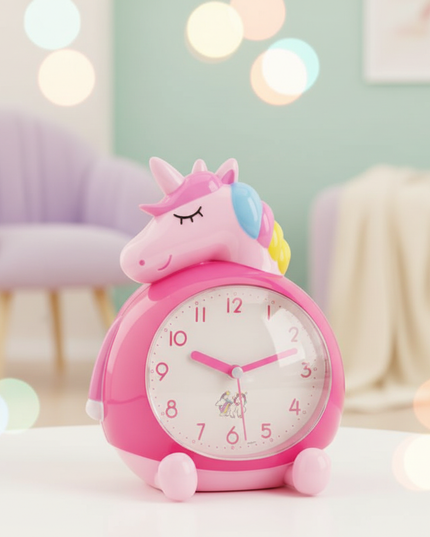 unicorn night light alarm clock - lifestyle