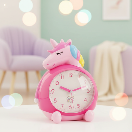 unicorn night light alarm clock - lifestyle