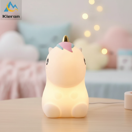 unicorn night light rechargeable - lifestyle