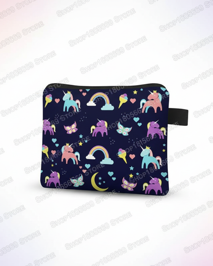 unicorn night sky purse - white-bg