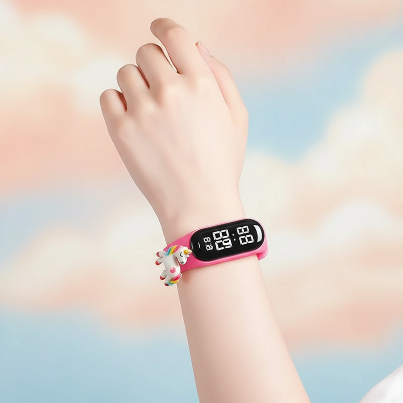 unicorn ocean watch - in-use