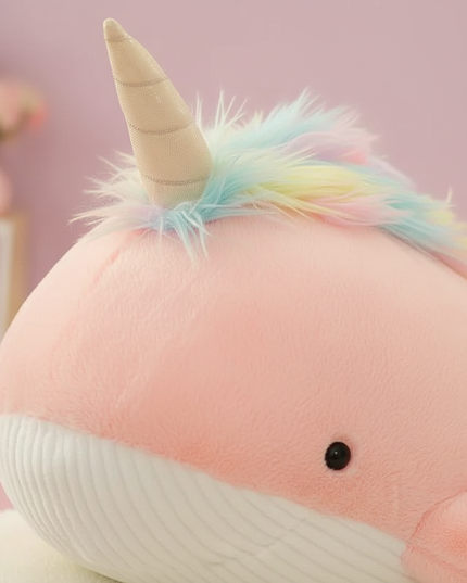 unicorn of the sea plush - detail