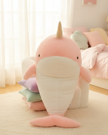 unicorn of the sea plush - lifestyle