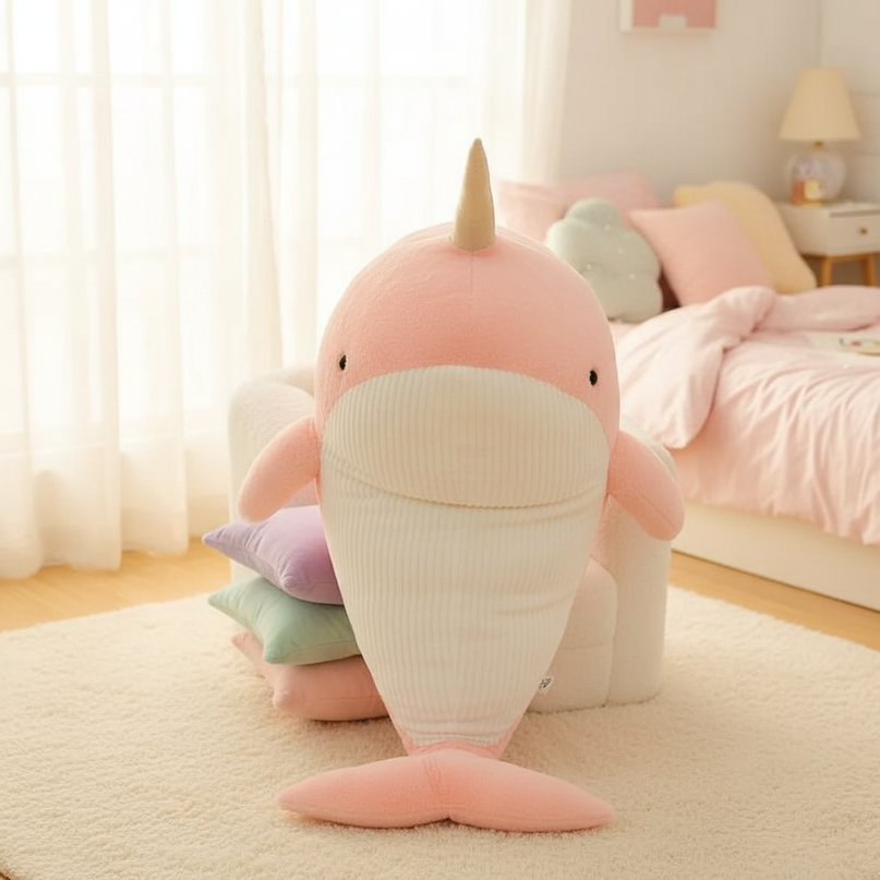 unicorn of the sea plush - lifestyle