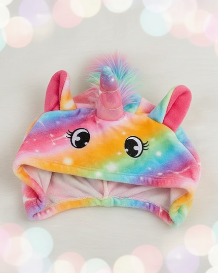 unicorn onesie for 10 year olds - detail