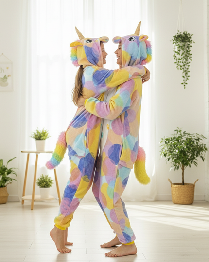 unicorn onesie for 12 year olds - in-use