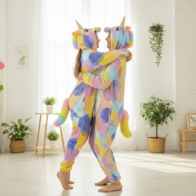 unicorn onesie for 12 year olds - in-use