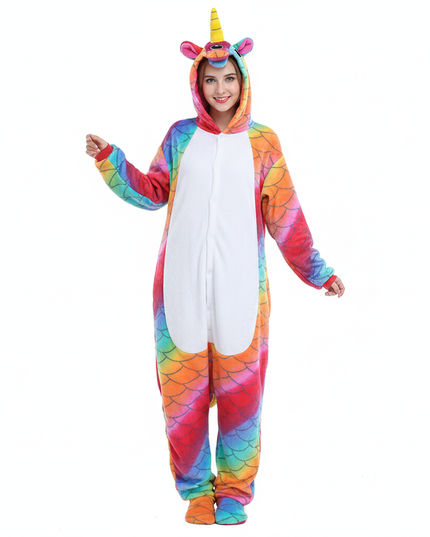 unicorn onesie for adults - white-bg