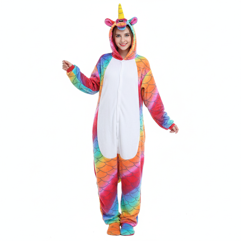 unicorn onesie for adults - white-bg