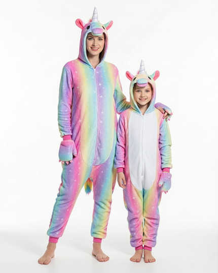unicorn onesie for tweens - white-bg