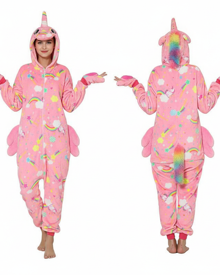 unicorn onesie stars - white-bg