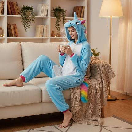 unicorn onesie with wings - lifestyle