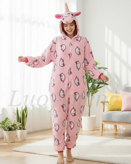 unicorn onesie women - in-use