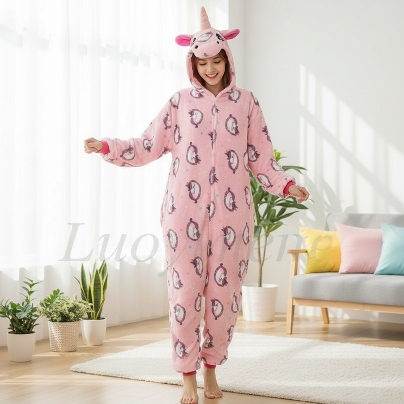 unicorn onesie women - in-use