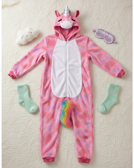 unicorn onesie womens - flat-lay