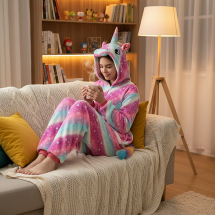 unicorn onesie zip up - lifestyle