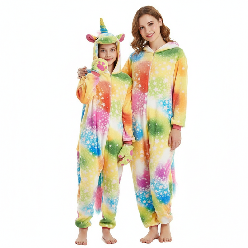 unicorn onesies adult - white-bg