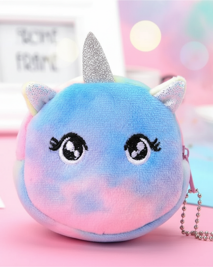 unicorn open eyes purse - detail