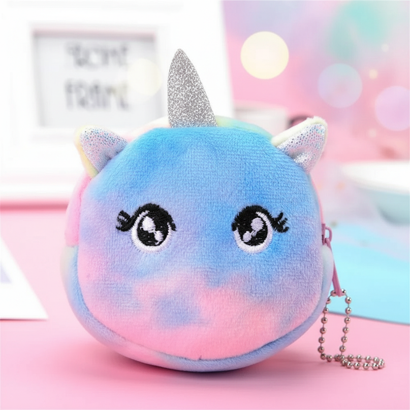 unicorn open eyes purse - detail