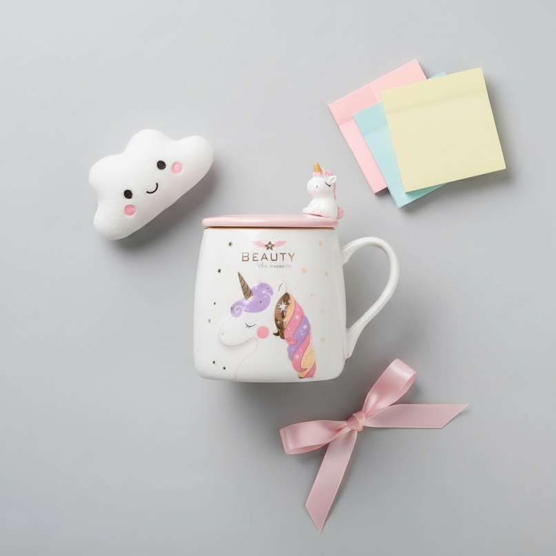 unicorn-painted-mug - flat-lay