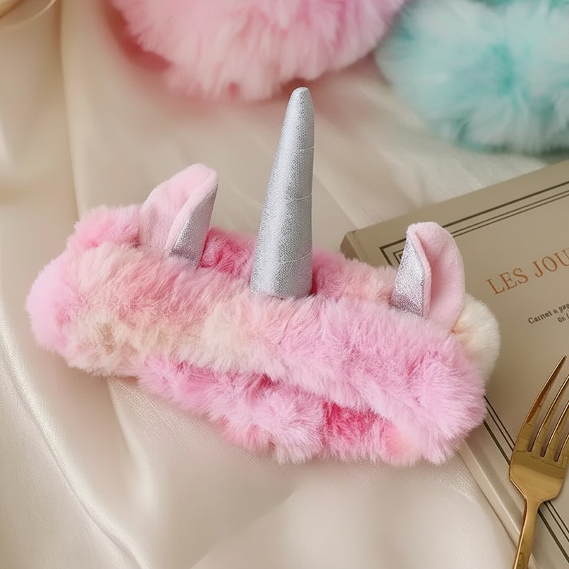 unicorn party hat headband - detail