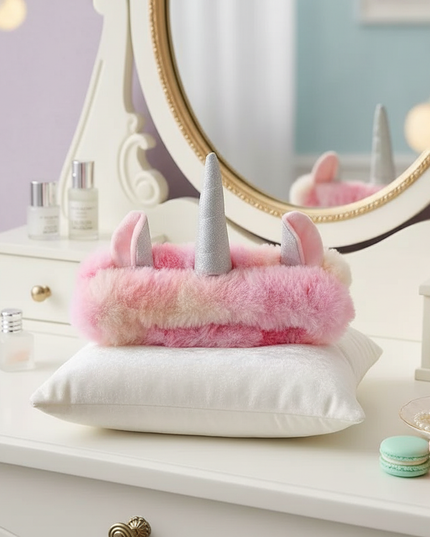 unicorn party hat headband - lifestyle