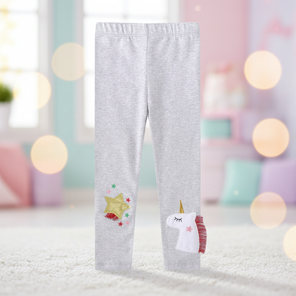 unicorn patchwork leggings - lifestyle