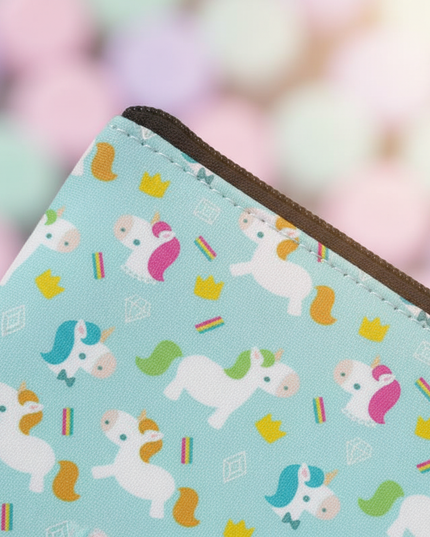 unicorn pattern coin purse - detail
