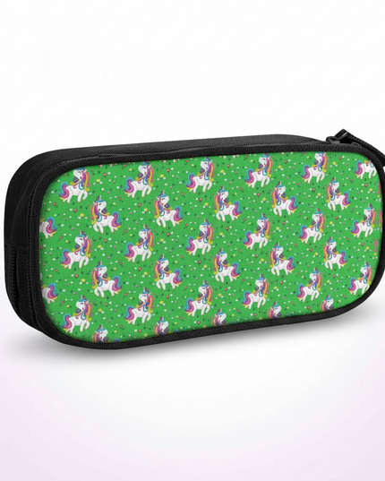 unicorn pencil case for girls - white-bg