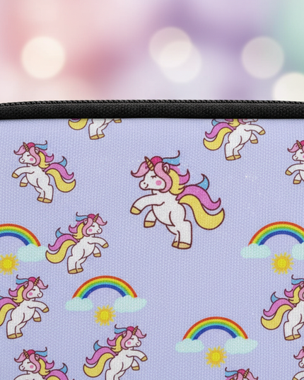 unicorn pencil case for kids - detail