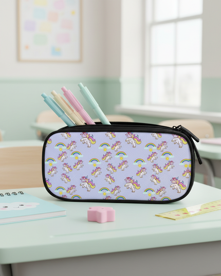 unicorn pencil case for kids - lifestyle
