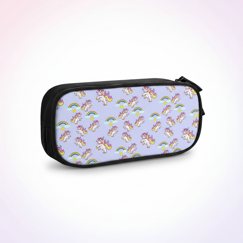 unicorn pencil case for kids - white-bg
