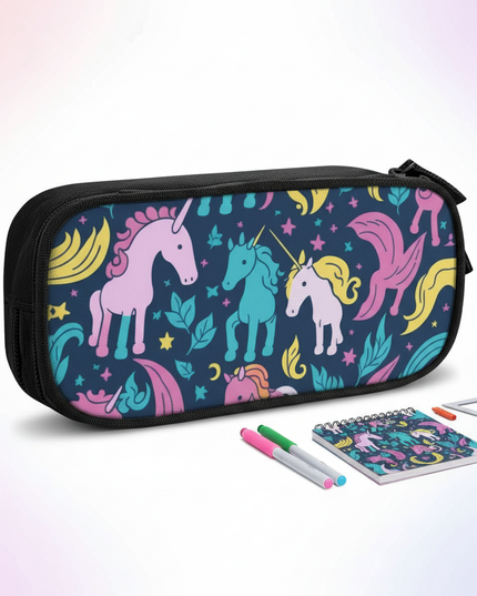 unicorn pencil case for school - white-bg