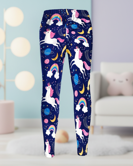 unicorn planet leggings - lifestyle