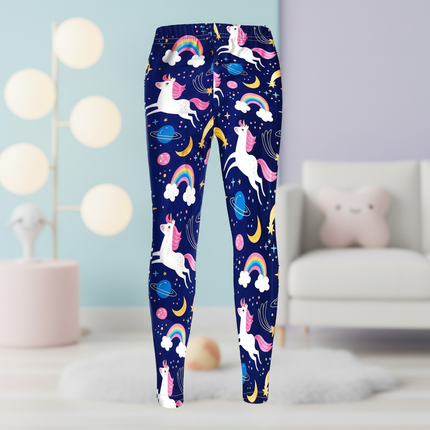 unicorn planet leggings - lifestyle