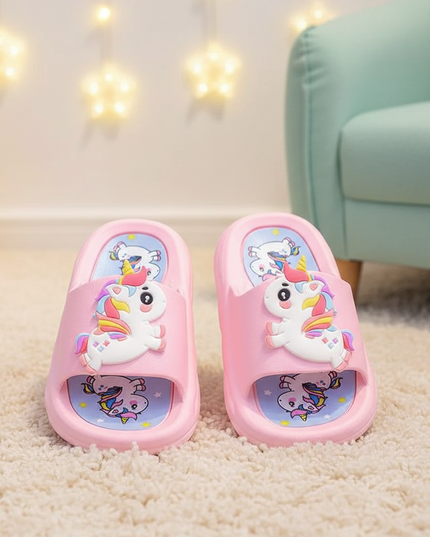 unicorn platform slippers - lifestyle