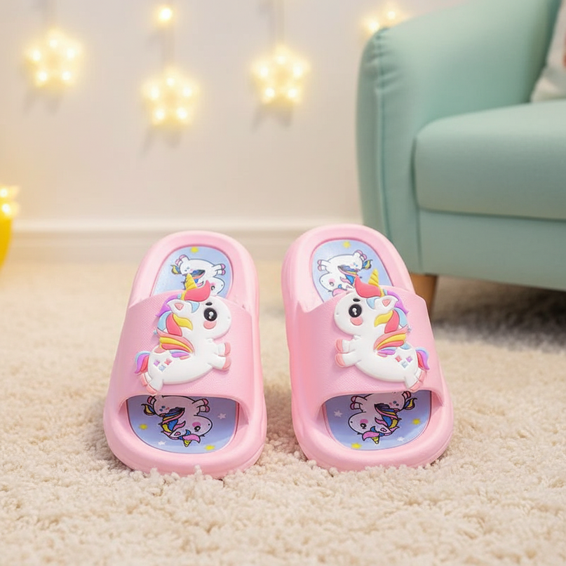 unicorn platform slippers - lifestyle