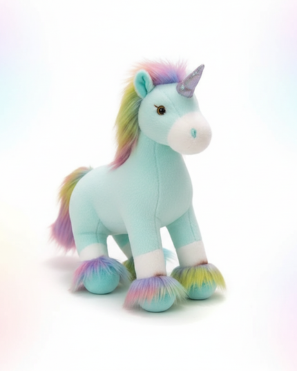 unicorn plush cute - white-bg