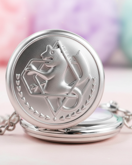 unicorn pocket watch - detail