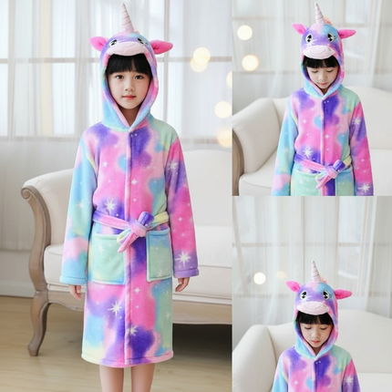 unicorn pool robe - lifestyle