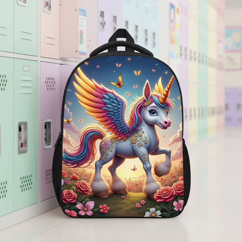 unicorn preschool backpack kawaii - lifestyle