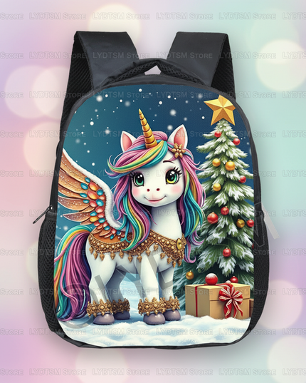 unicorn princess backpack toddler - detail
