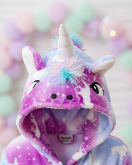 unicorn princess robe - detail