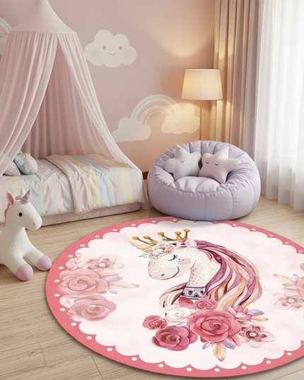 unicorn princess rug - lifestyle