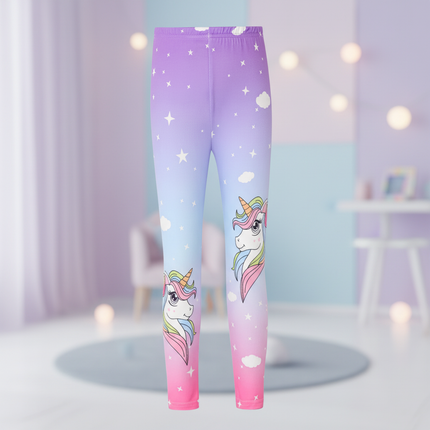 unicorn print leggings - lifestyle