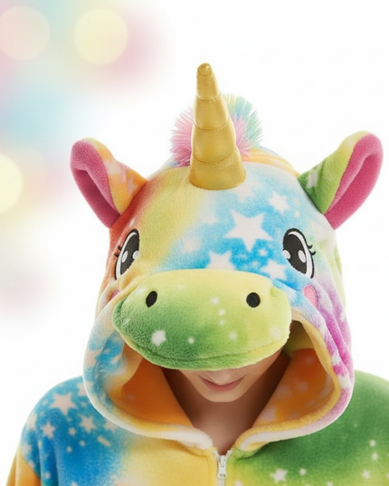 unicorn prints onesie - detail