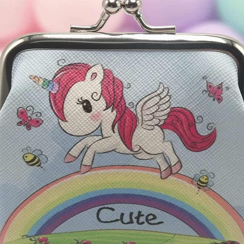 unicorn purse for adults - detail